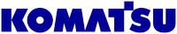 Логотип фирмы Komatsu в Канске